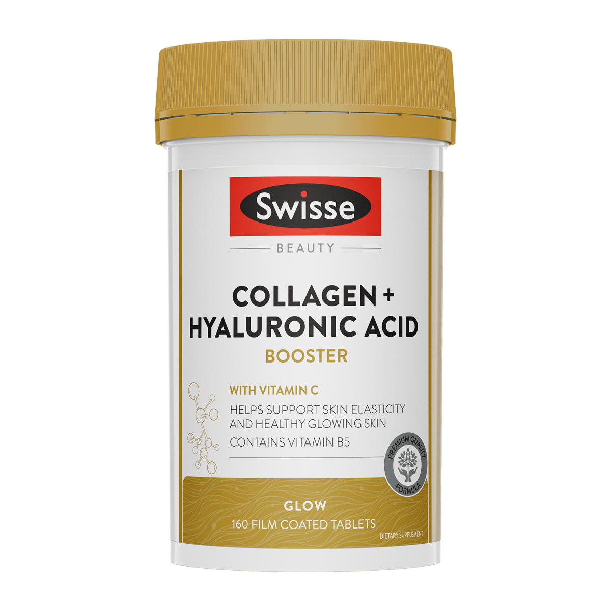 Swisse New Zealand SWISSE BEAUTY Collagen + Hyaluronic Acid Booster
