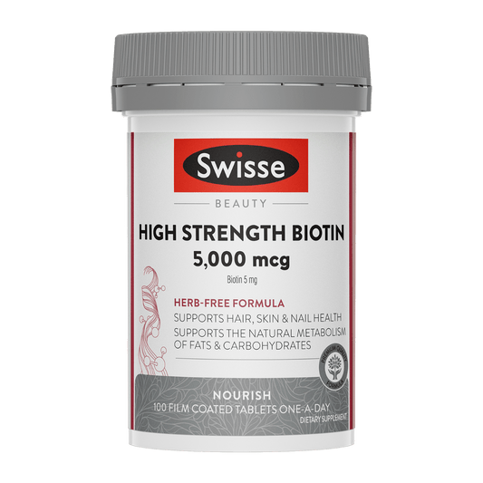 Swisse New Zealand SWISSE BEAUTY High Strength Biotin