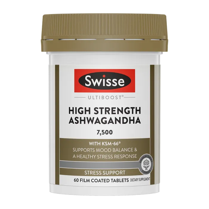 Swisse New Zealand SWISSE ULTIBOOST High Strength Ashwagandha