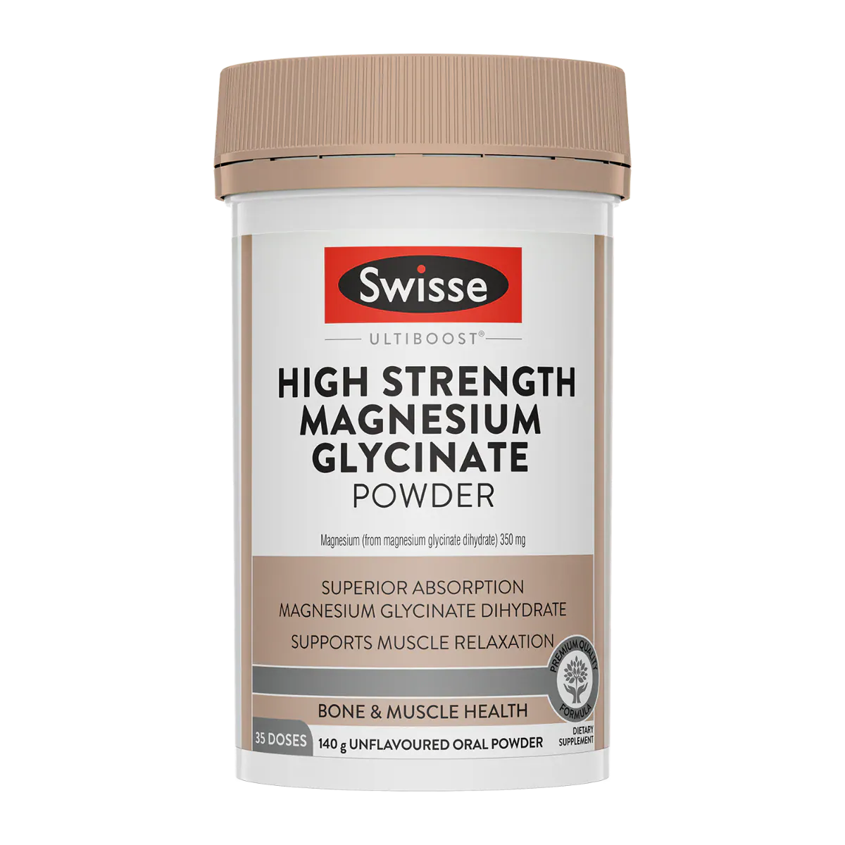 Swisse New Zealand SWISSE ULTIBOOST High Strength Magnesium Glycinate Powder