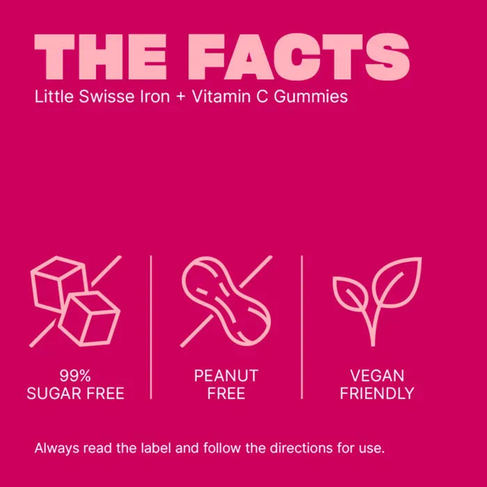 Swisse New Zealand LITTLE SWISSE Iron + Vit C Gummies