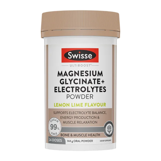 Swisse New Zealand SWISSE ULTIBOOST Magnesium Glycinate + Electrolytes Powder
