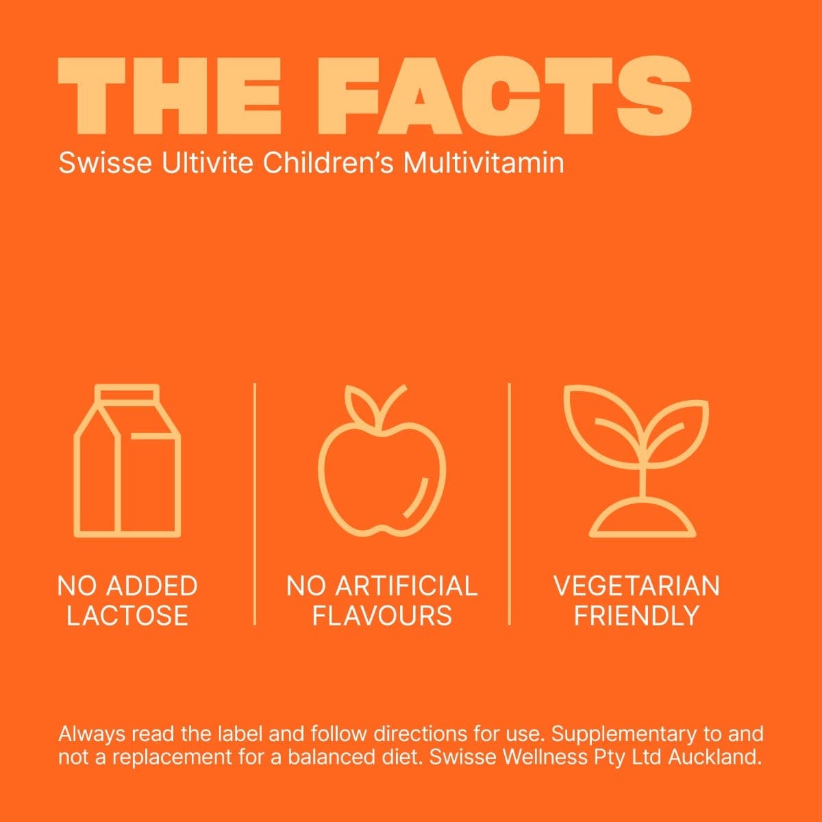 Swisse New Zealand SWISSE ULTIVITE Children’s Multivitamin