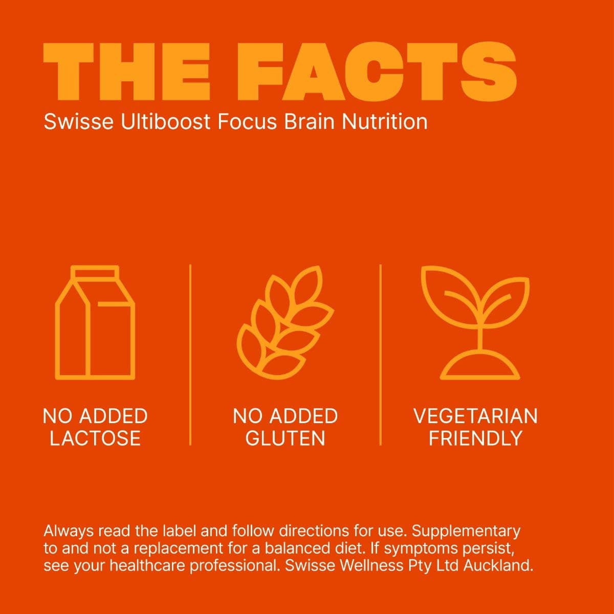 Swisse New Zealand SWISSE ULTIBOOST Focus Brain Nutrition