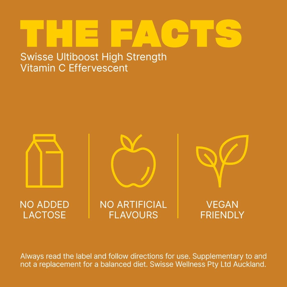 Swisse New Zealand SWISSE ULTIBOOST High Strength Vitamin C Effervescent