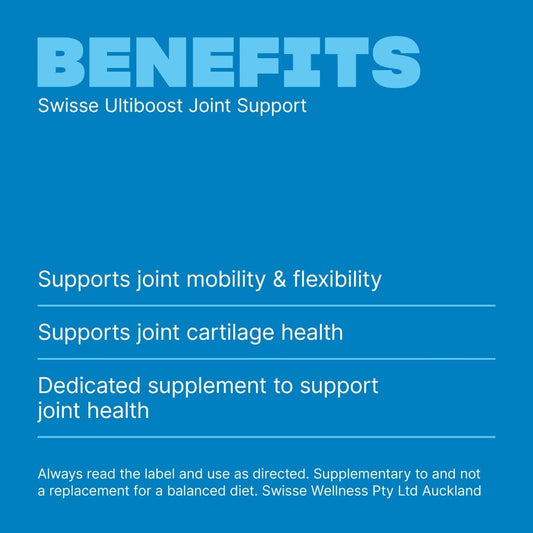 Swisse New Zealand SWISSE ULTIBOOST Joint Support
