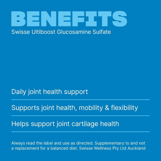 Swisse New Zealand SWISSE ULTIBOOST Glucosamine Sulfate