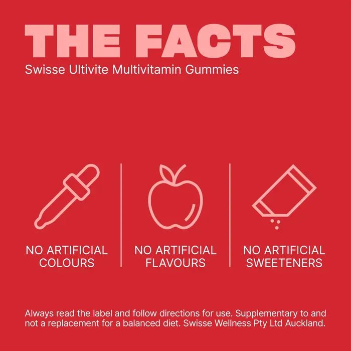 Swisse New Zealand SWISSE ULTIVITE Multivitamin Gummies