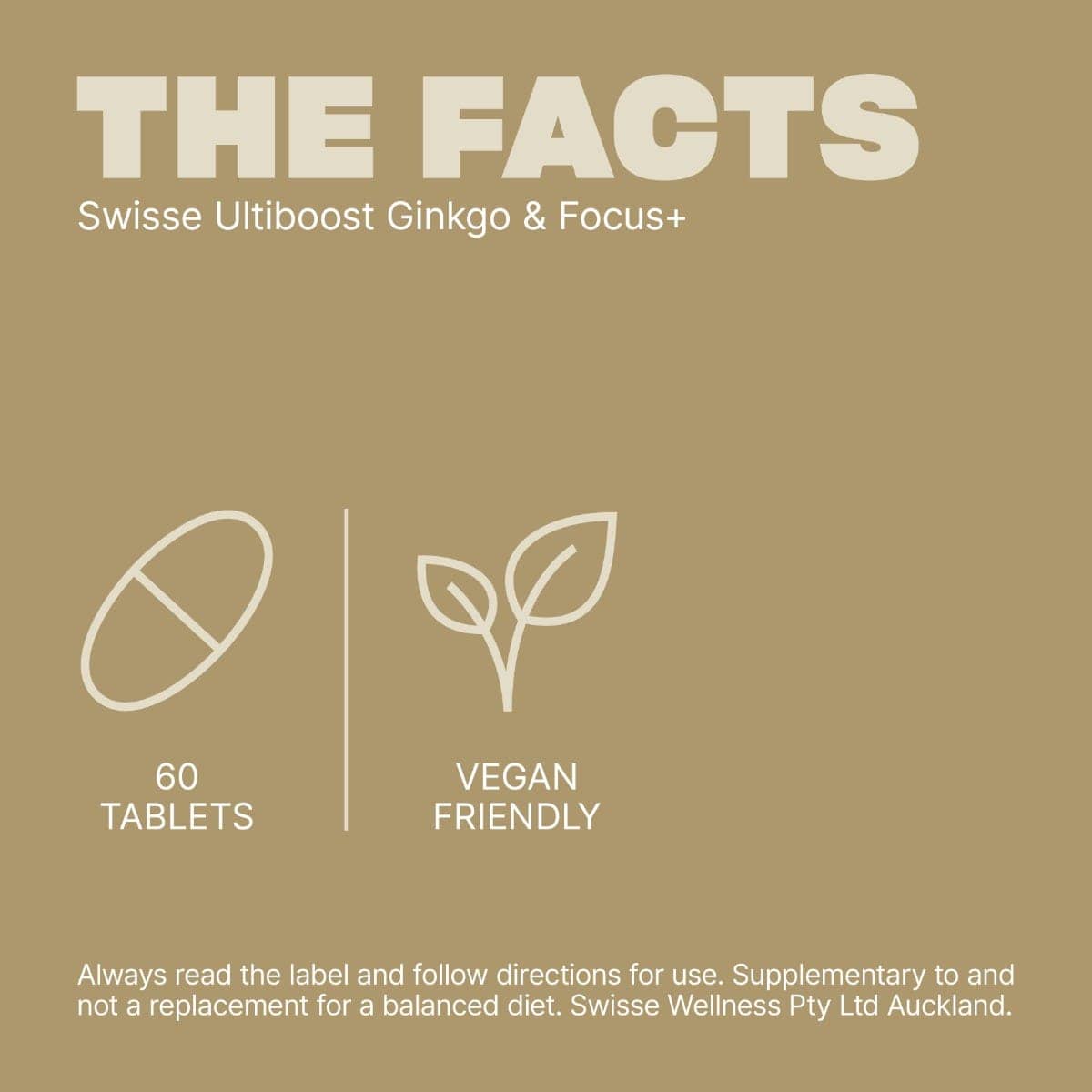 Swisse New Zealand SWISSE ULTIBOOST Ginkgo + Focus