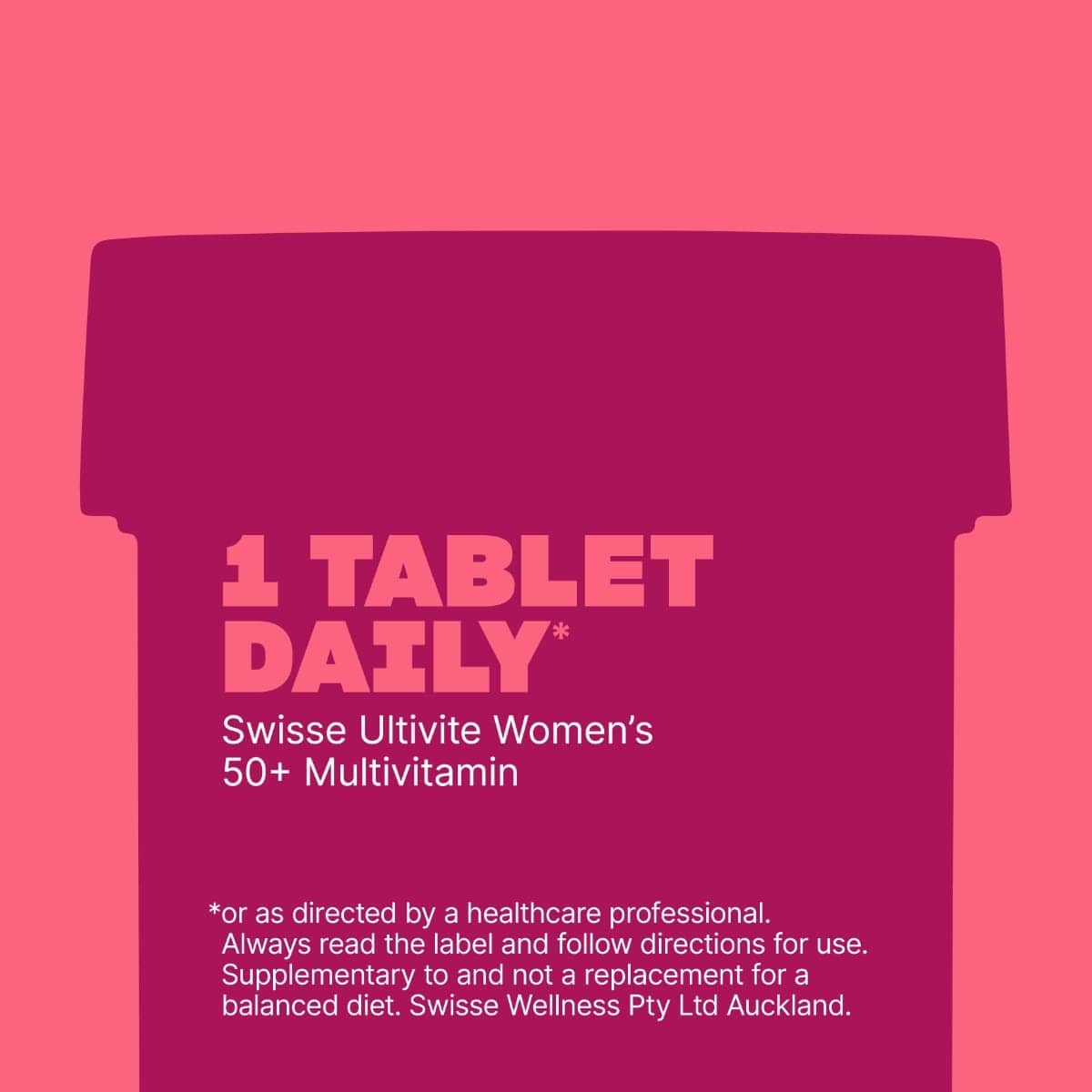 Swisse New Zealand SWISSE ULTIVITE Women's 50+ Multivitamin