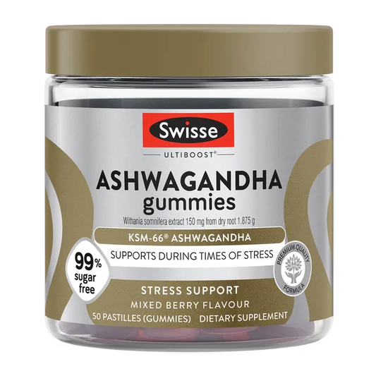 Swisse New Zealand SWISSE ULTIBOOST Ashwagandha Gummies