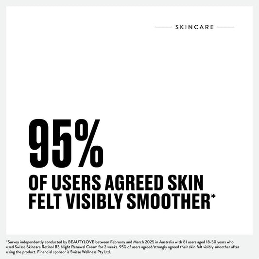 Swisse New Zealand SWISSE SKINCARE Retinol B3 Night Renewal Cream