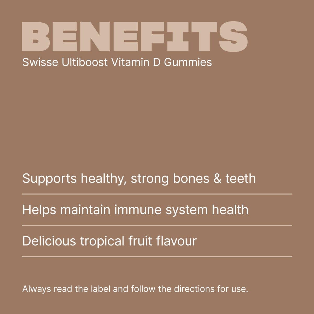 Swisse New Zealand SWISSE ULTIBOOST Vitamin D Gummies