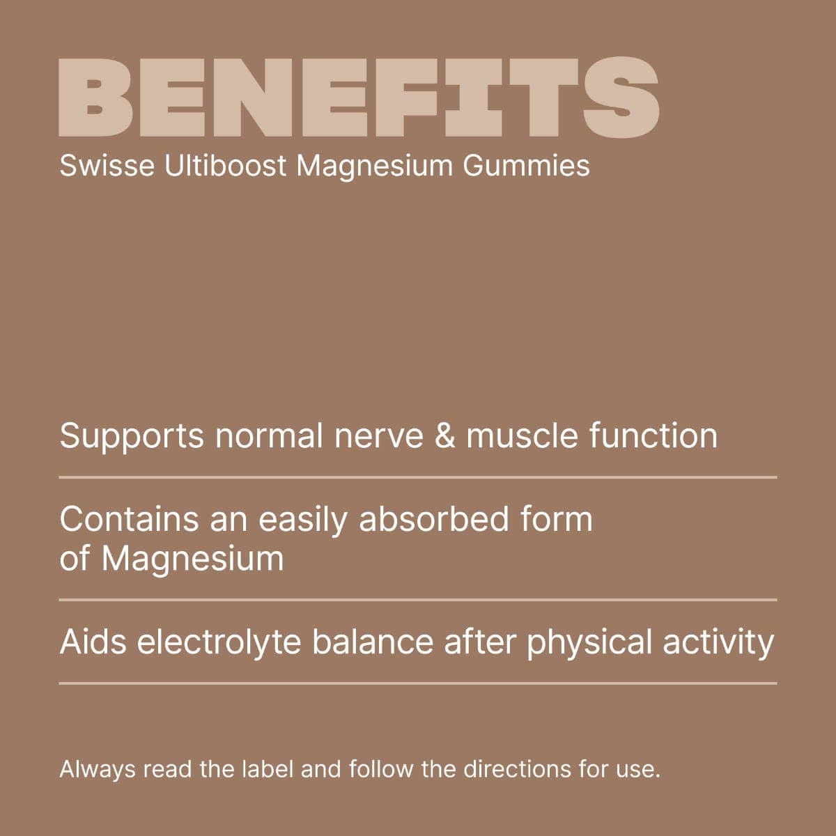 Swisse New Zealand SWISSE ULTIBOOST Magnesium Gummies