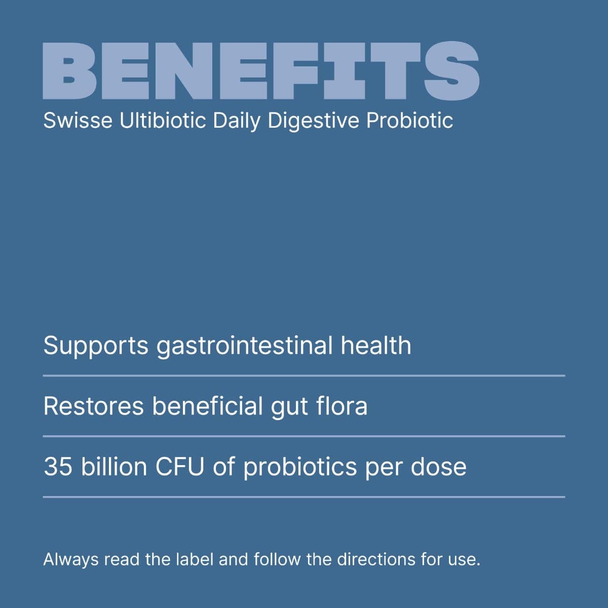 Swisse New Zealand SWISSE ULTIBIOTICS Daily Digestive Probiotic