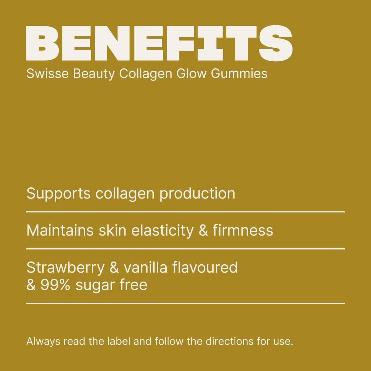Swisse New Zealand SWISSE BEAUTY Collagen Glow Gummies