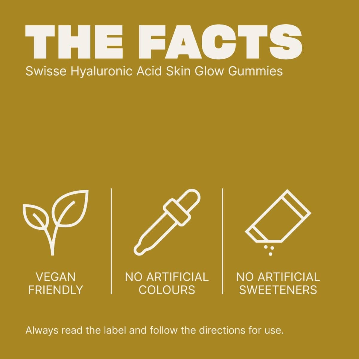 Swisse New Zealand SWISSE Hyaluronic Acid Skin Glow Gummies