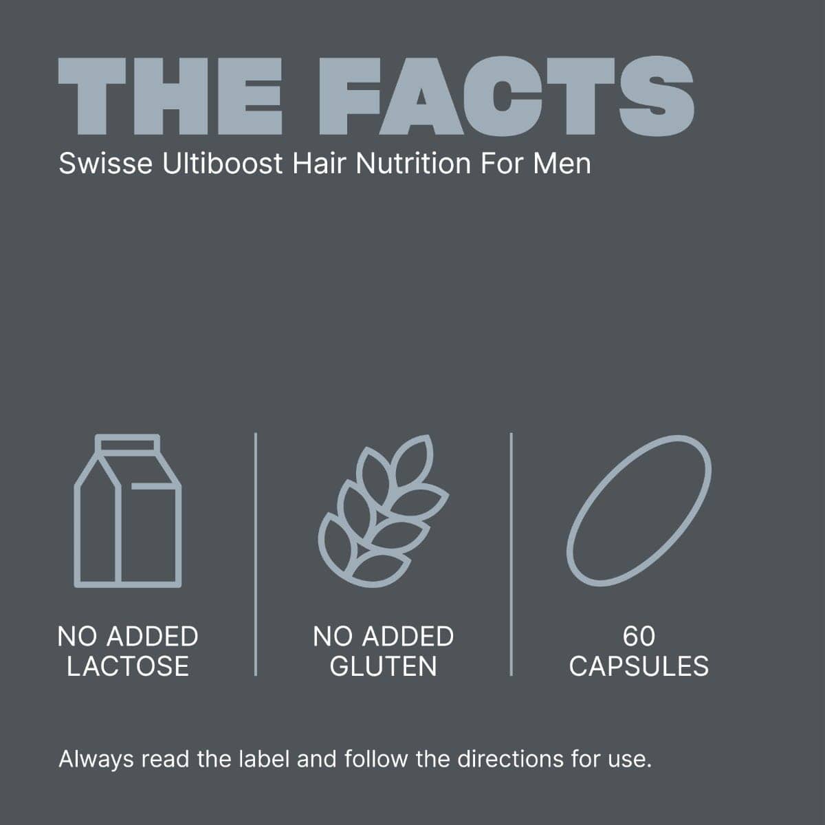 Swisse New Zealand SWISSE ULTIBOOST Hair Nutrition For Men