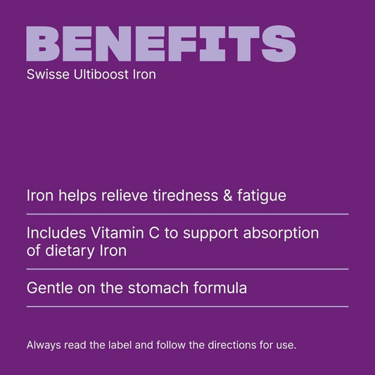 Swisse New Zealand SWISSE ULTIBOOST Iron
