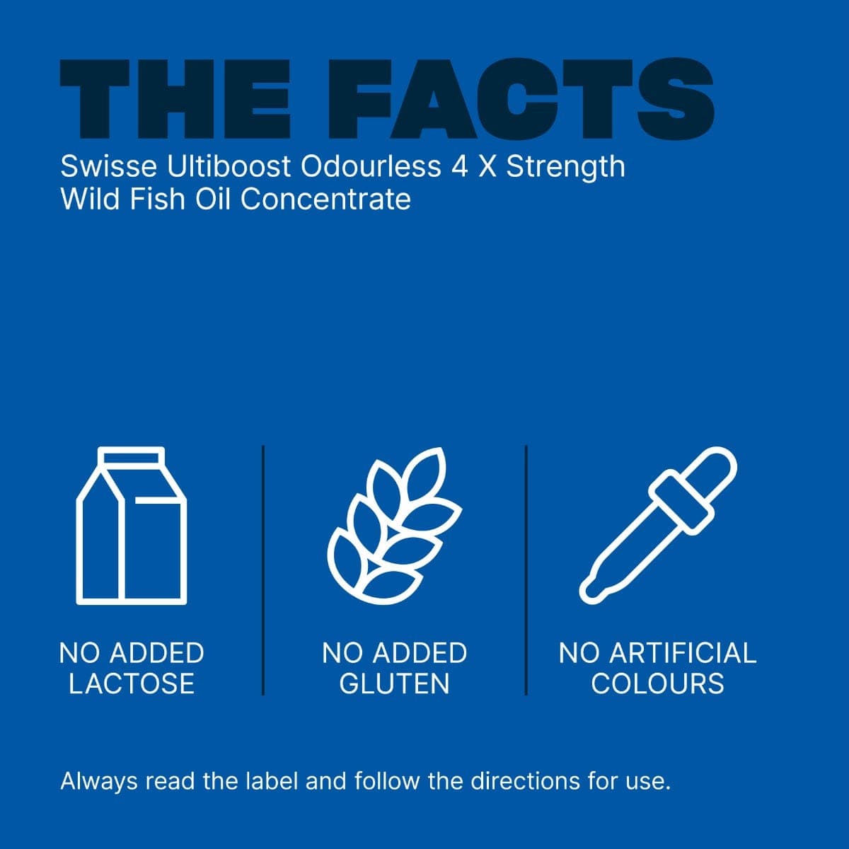 Swisse New Zealand SWISSE ULTIBOOST Odourless 4X Strength Wild Fish Oil Concentrate