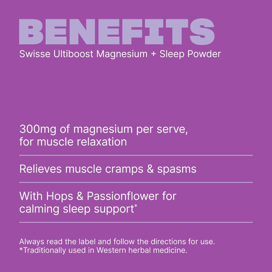 Swisse New Zealand SWISSE ULTIBOOST Magnesium + Sleep Powder
