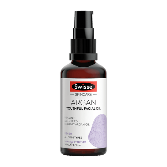 Swisse New Zealand SWISSE SKINCARE Argan Youthful Facial Oil