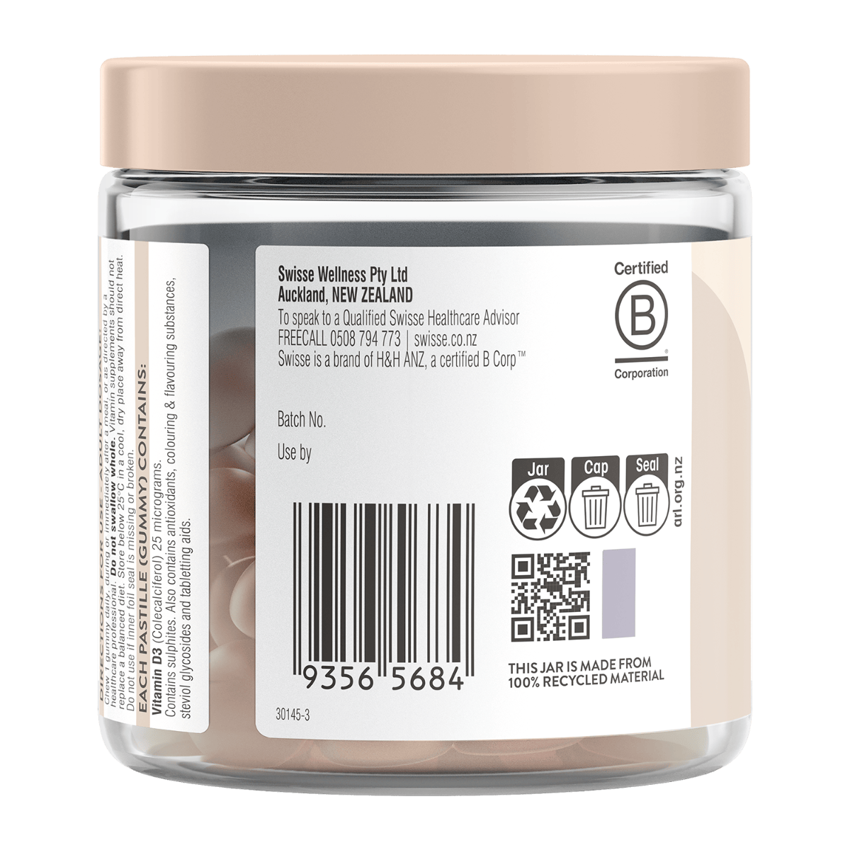 Swisse New Zealand SWISSE ULTIBOOST Vitamin D Gummies